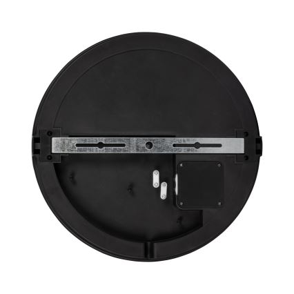 Plafón LED de exterior BENO ECO LED/20W/230V 3000/4000/6500K diá. 20 cm IP65 negro
