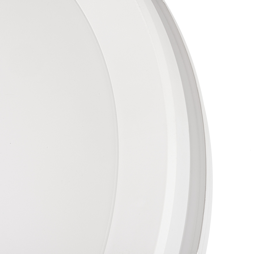 Plafón LED de exterior BENO ECO LED/40W/230V 3000/4000/6500K diá. 40 cm IP65 blanco