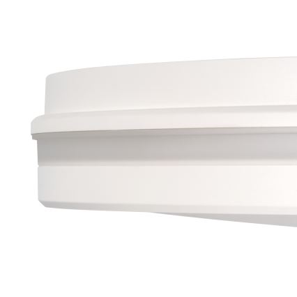 Plafón LED de exterior BENO ECO LED/40W/230V 3000/4000/6500K diá. 40 cm IP65 blanco