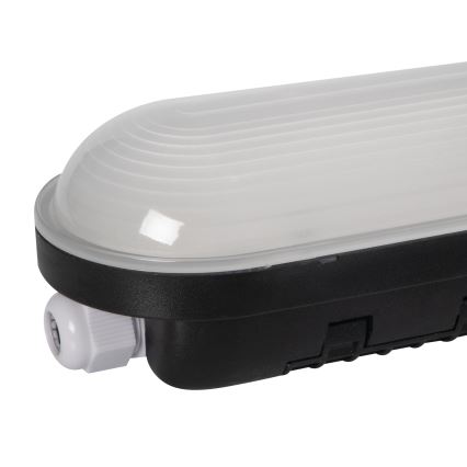 Lámpara técnica LED fluorescente MAH MAX LED/18W/230V 4000K IP65 negro