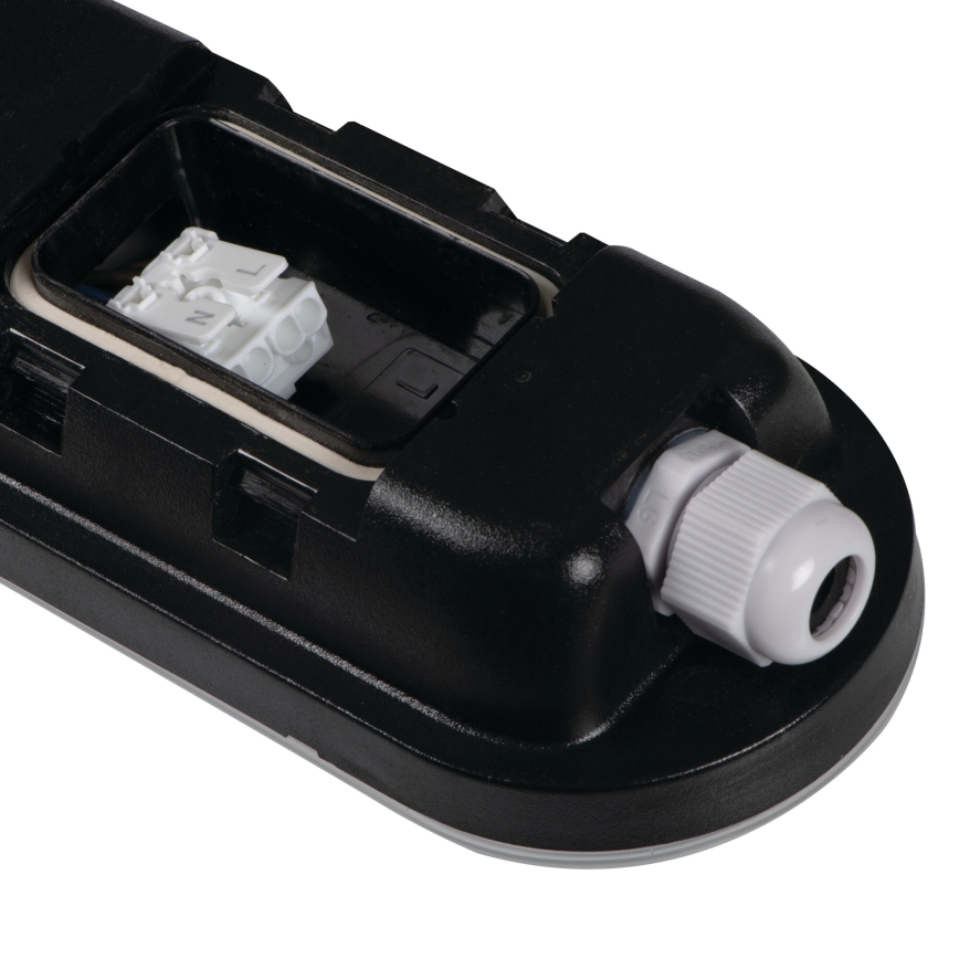 Lámpara técnica LED fluorescente MAH MAX LED/18W/230V 4000K IP65 negro