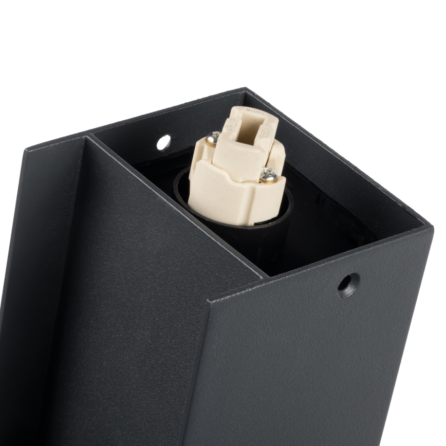 Aplique de exterior DASTEN 1xG9/11W/230V IP44 negro