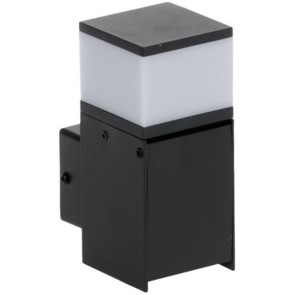 Aplique de exterior con un enchufe DASTEN 1xG9/11W/230V IP44 negro