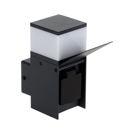 Aplique de exterior con un enchufe DASTEN 1xG9/11W/230V IP44 negro
