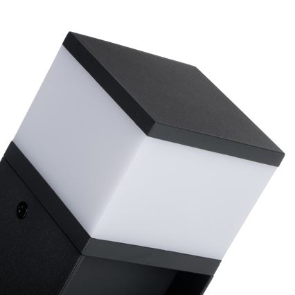 Lámpara de exterior con 2 enchufes DASTEN 1xG9/11W/230V 30 cm IP44 negro