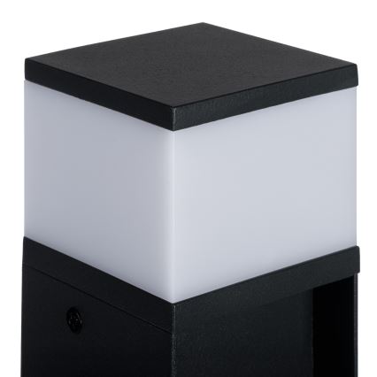 Lámpara de exterior con 2 enchufes DASTEN 1xG9/11W/230V 30 cm IP44 negro