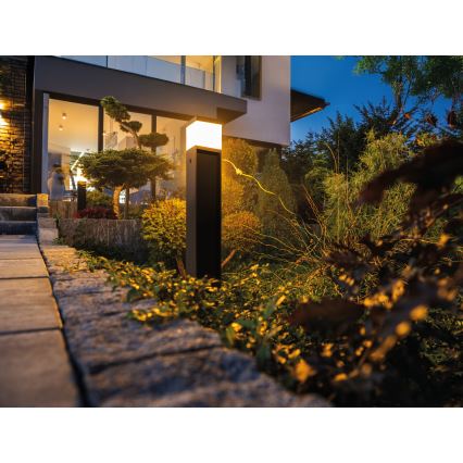 Lámpara de exterior DASTEN 1xG9/11W/230V 80 cm IP44 negro