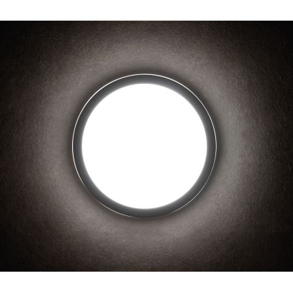Plafón LED de exterior BENO LED/24/30W/230V 3000/3500/4000K IP65 antracita redondeado