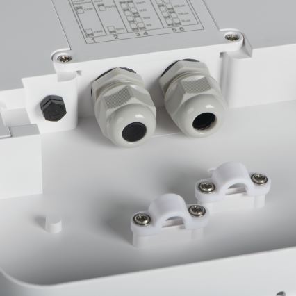 Plafón LED de exterior con sensor de movimiento BENO LED/24/30W/230V 3000/3500/4000K IP65 blanco redondeado