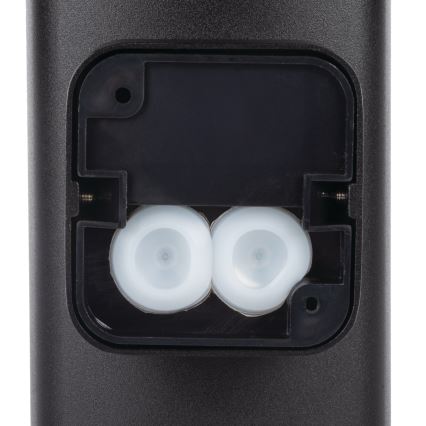 Aplique de exterior ZEVI 2xGU10/10W/230V IP54 negro