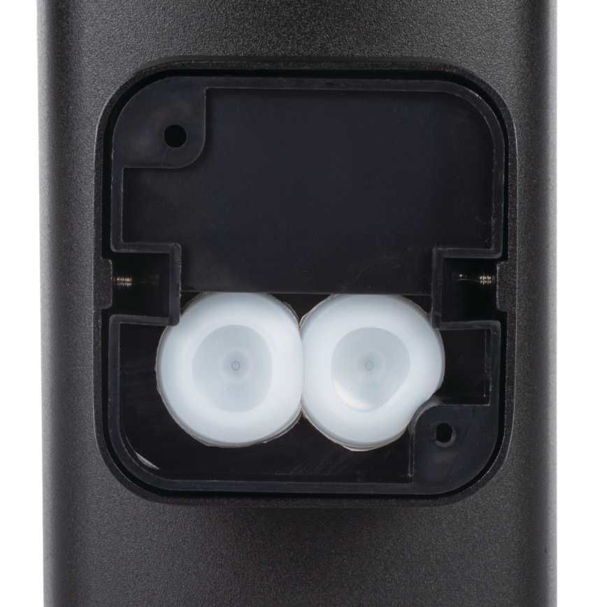 Aplique de exterior ZEVI 2xGU10/10W/230V IP54 negro
