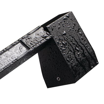 Aplique LED para exterior YALTE LED/8W/230V 4000K IP54 negro