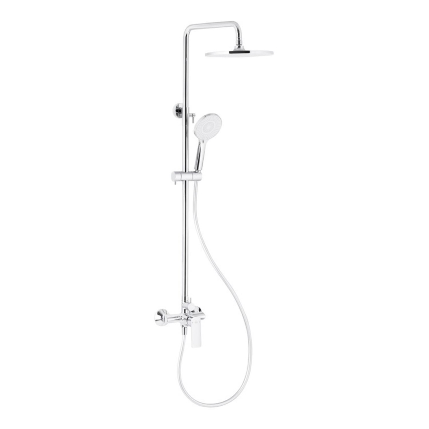 KFA Armatura 4426-910-00 - Conjunto de ducha con grifo AGAT cromo brillante