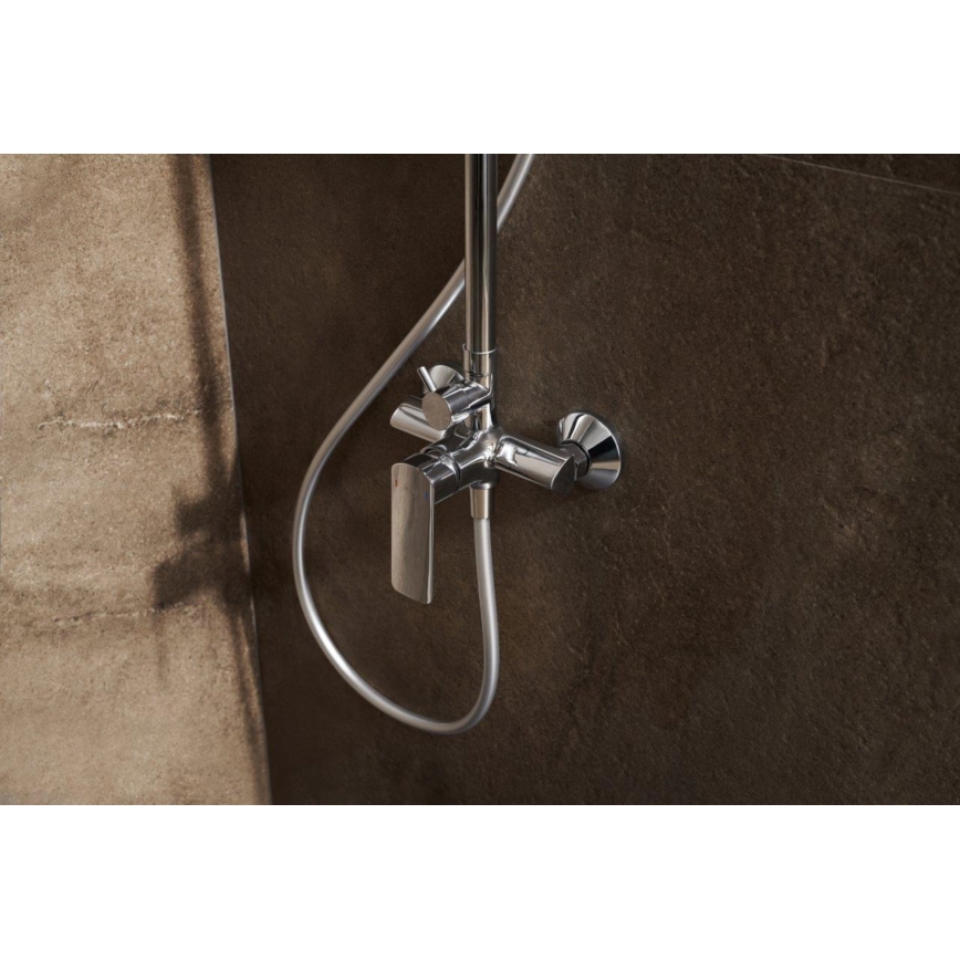 KFA Armatura 4426-910-00 - Conjunto de ducha con grifo AGAT cromo brillante