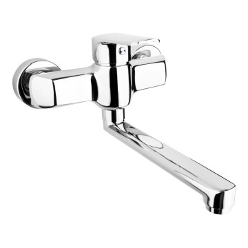 KFA Armatura 4510-810-00 - Grifo de lavabo GERMAN cromo brillante