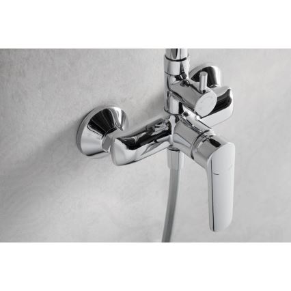 KFA Armatura 5026-910-00 - Conjunto de ducha con grifo TANZANIT cromo brillante