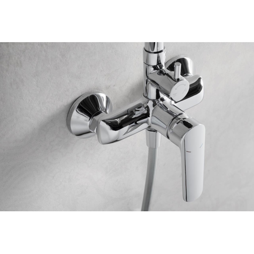 KFA Armatura 5026-910-00 - Conjunto de ducha con grifo TANZANIT cromo brillante