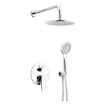 KFA Armatura 5029-501-00 - Grifería de ducha con grifo empotrado TANZANIT cromo brillante