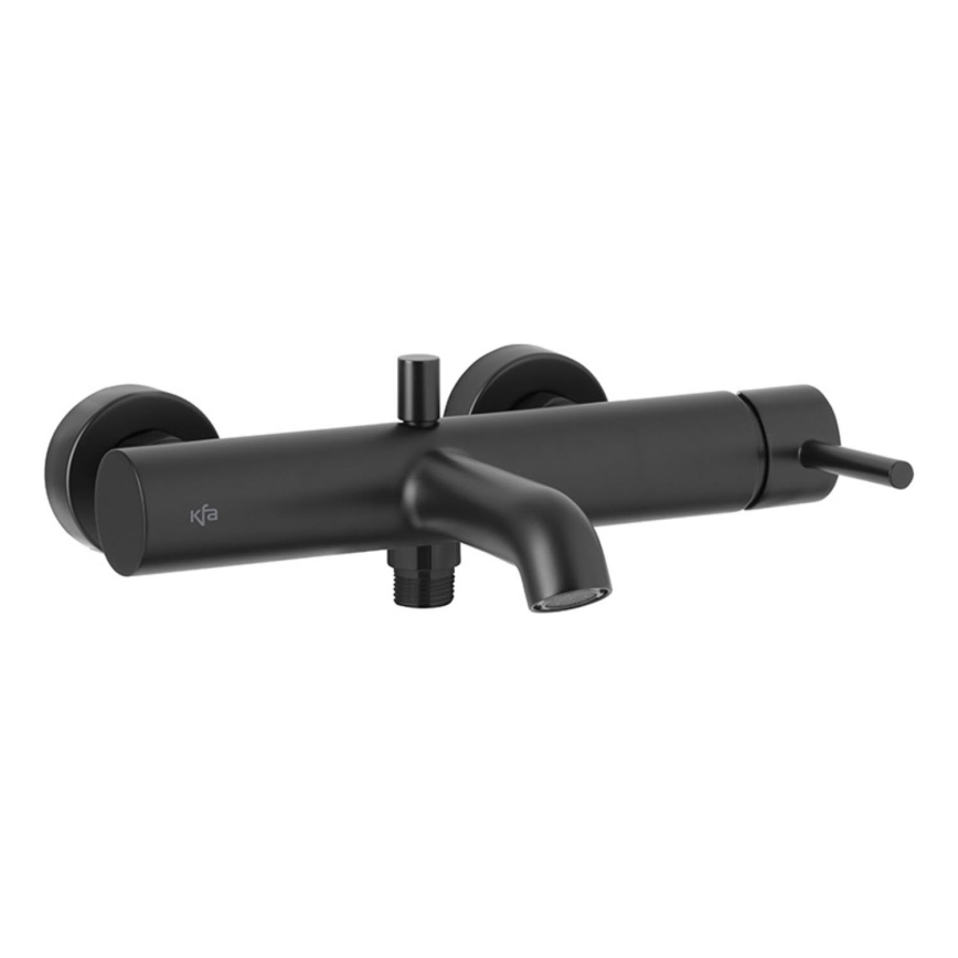 KFA Armatura 5034-020-81 - Grifo de bañera MOZA mate negro