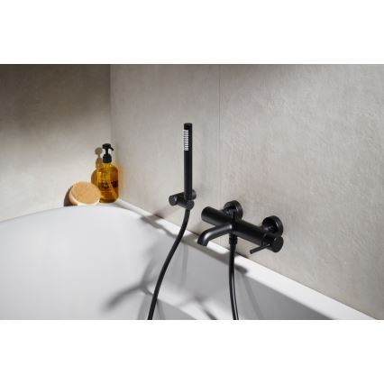 KFA Armatura 5034-020-81 - Grifo de bañera MOZA mate negro
