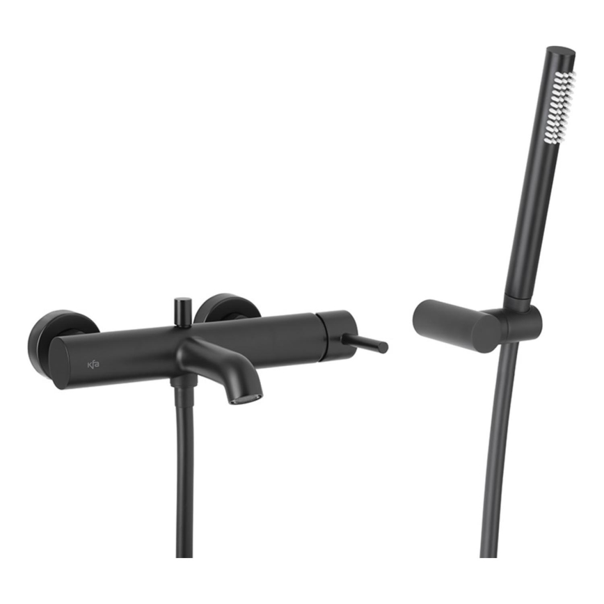 KFA Armatura 5034-520-81 - Juegos de grifería para bañera MOZA mate negro