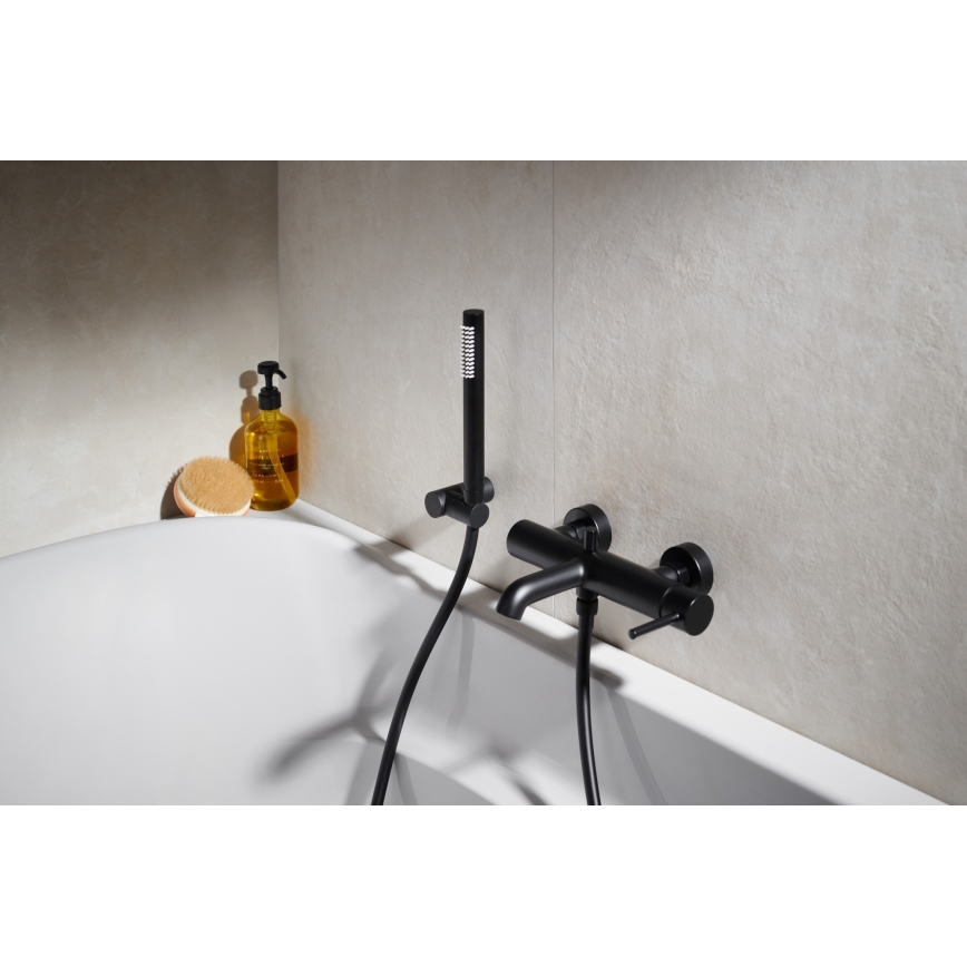 KFA Armatura 5034-520-81 - Juegos de grifería para bañera MOZA mate negro