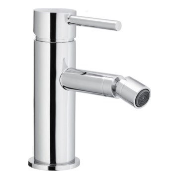 KFA Armatura 5037-015-00 - Grifo para bidé + desagüe con rebosadero MOZA cromo brillante