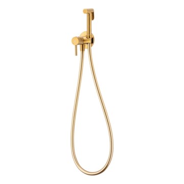 KFA Armatura 5039-512-31 - Grifo empotrado para bidé con ducha MOZA oro cepillado