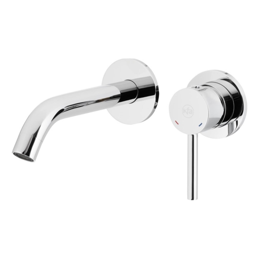 KFA Armatura 5039-810-00 - Grifo de lavabo para instalación empotrada MOZA cromo brillante