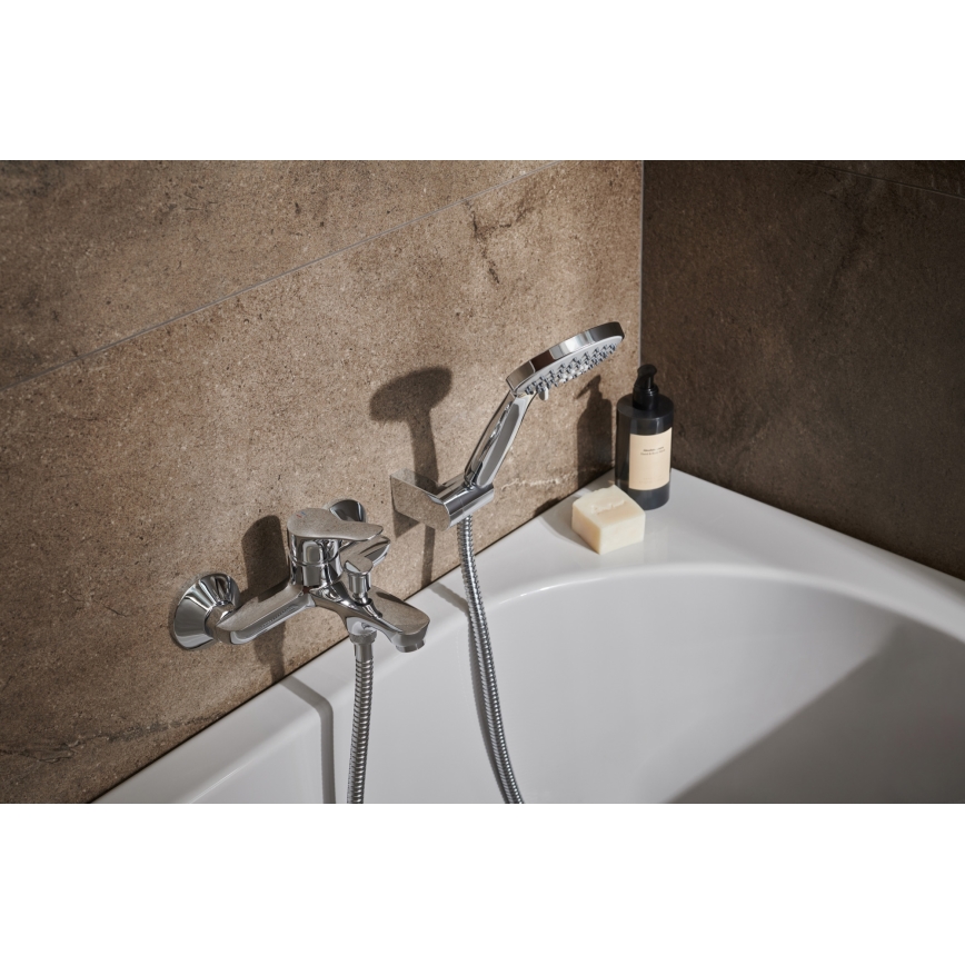 KFA Armatura 5244-510-00 - Juegos de grifería para bañera MORRIS cromo brillante