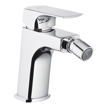 KFA Armatura 5537-015-00 - Grifo de bidé + desagüe con rebosadero MOKAIT cromo brillante