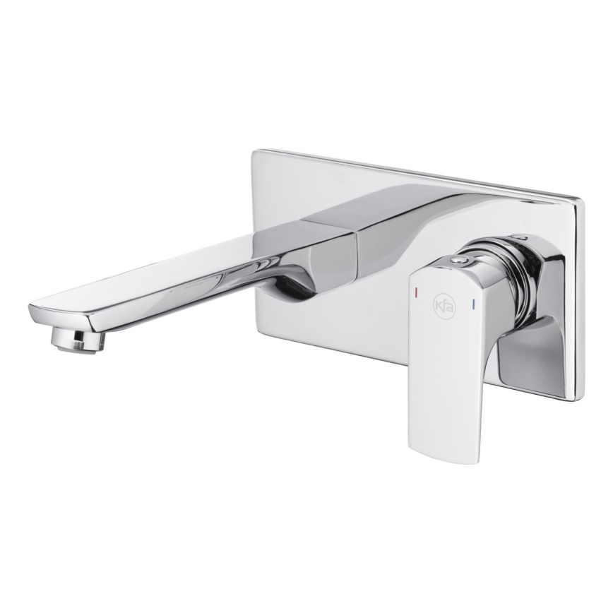 KFA Armatura 5539-810-00 - Grifo de lavabo para instalación empotrada MOKAIT cromo brillante