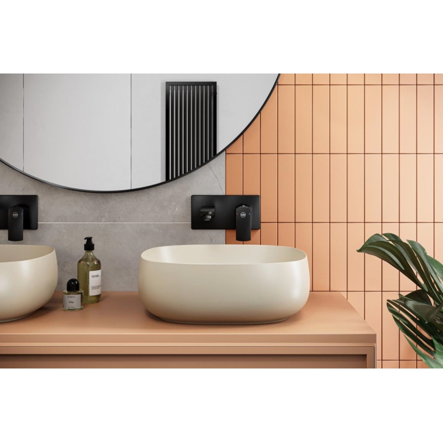KFA Armatura 5539-810-81 - Grifo de lavabo para instalación empotrada MOKAIT latón/mate negro