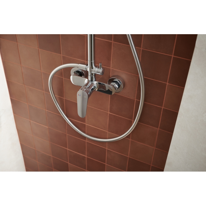 KFA Armatura 5556-910-00 - Conjunto de ducha con grifo OTAVA cromo brillante