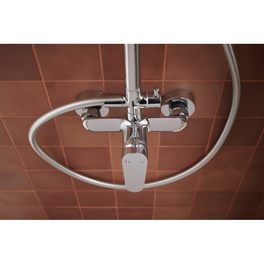 KFA Armatura 5556-910-00 - Conjunto de ducha con grifo OTAVA cromo brillante