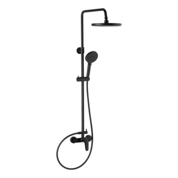 KFA Armatura 5556-910-81 - Conjunto de ducha con grifo OTAVA latón/mate negro