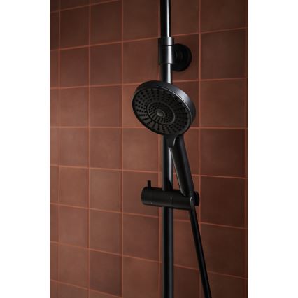 KFA Armatura 5556-910-81 - Conjunto de ducha con grifo OTAVA latón/mate negro