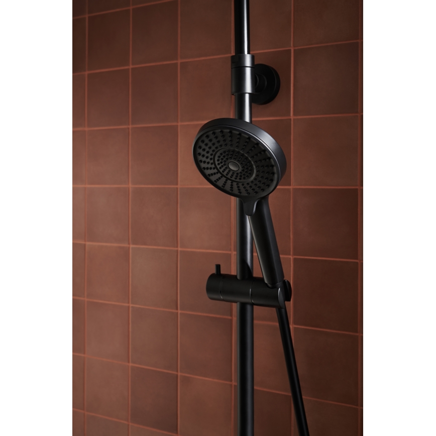 KFA Armatura 5556-910-81 - Conjunto de ducha con grifo OTAVA latón/mate negro