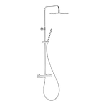 KFA Armatura 5736-920-00 - Conjunto de ducha con grifo termostático MOZA cromo brillante