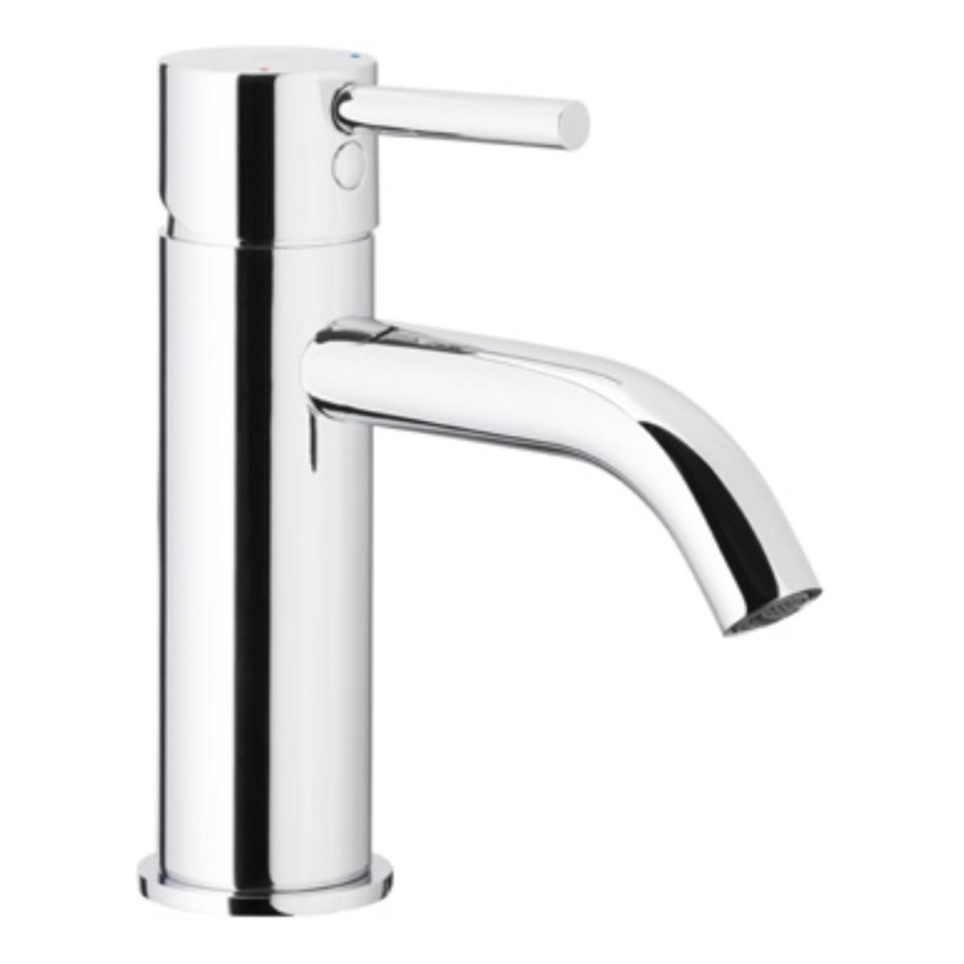 KFA Armatura 5822-815-00 - Grifo de lavabo + desagüe NEDA 16,5 cm cromo brillante