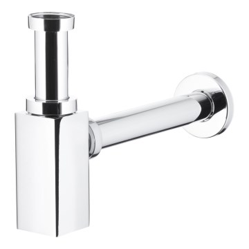 KFA Armatura 600-002-00 - Sifón angular para fregadero cromo brillante