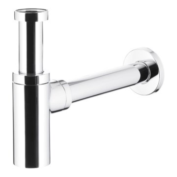 KFA Armatura 600-003-00 - Sifón redondo para lavabo cromo brillante