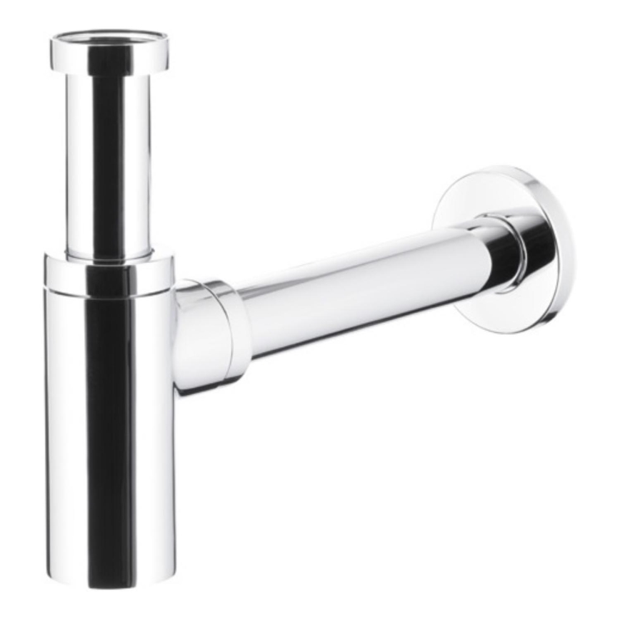 KFA Armatura 600-003-00 - Sifón redondo para lavabo cromo brillante