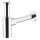 KFA Armatura 600-003-00 - Sifón redondo para lavabo cromo brillante