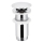 KFA Armatura 660-253-00 - Desagüe para lavabo sin rebosadero CLICK-CLACK diá. 6,6 cm cromo brillante