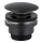 KFA Armatura 660-310-81 - Desagüe de lavabo CLICK-CLACK diá. 6,6 cm latón/mate negro