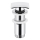 KFA Armatura 660-453-00 - Desagüe para lavabo sin rebosadero CLICK-CLACK 7x7 cm cromo brillante