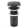 KFA Armatura 660-454-81 - Desagüe para lavabo con rebosadero CLICK-CLACK 7x7 cm negro mate