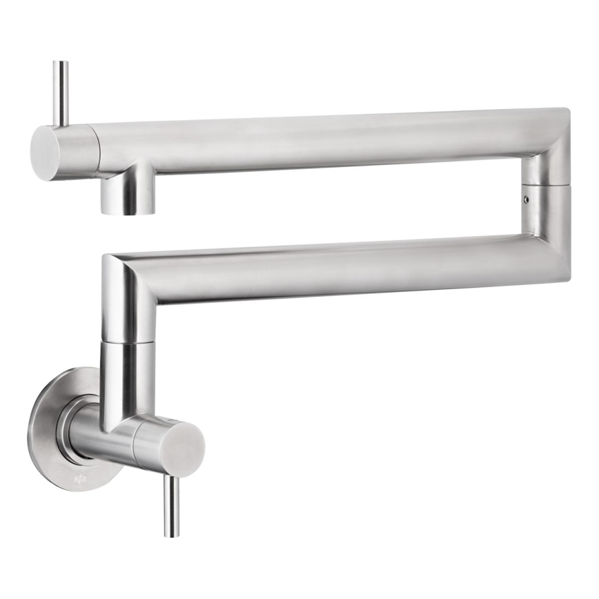KFA Armatura 6623-030-22 - Grifo de cocina con articulación DUERO POT FILLER acero inoxidable