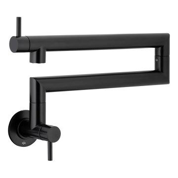 KFA Armatura 6623-030-81 - Grifo de cocina con articulación DUERO POT FILLER acero inoxidable/mate negro